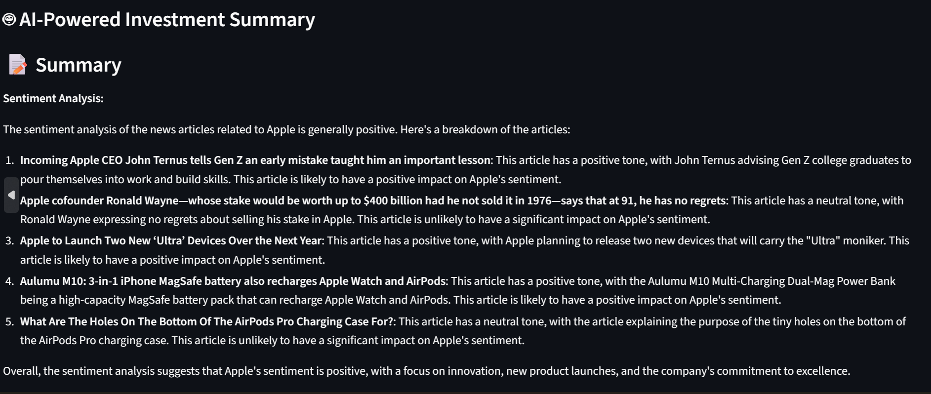 AI Summary