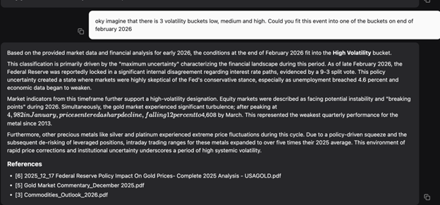 LightRAG February 2026 volatility classification